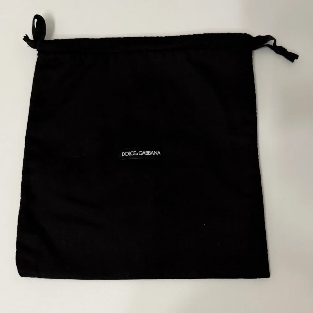 Dolce & Gabbana‎ Black Quilted Dust bag